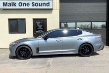 2023 Kia Stinger with professional window tint in North Bay